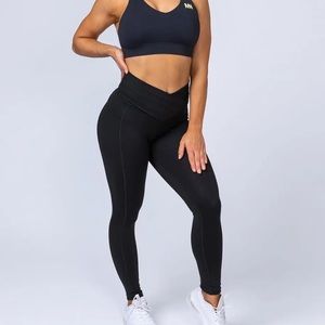 MUSCLENATION V WRAP High Waisted Leggings